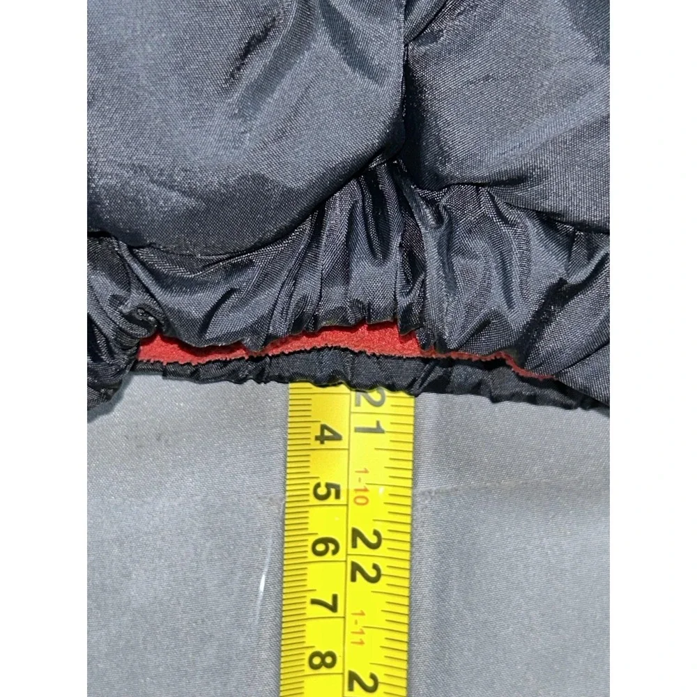 Jordan Puffer Jacket Kids 10-12 Black Hooded Fleece Lined Winter Warm Coat